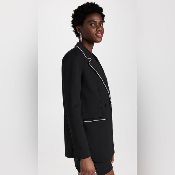 Good American Scuba Crystal Blazer Size 1 - Picture 3 of 5